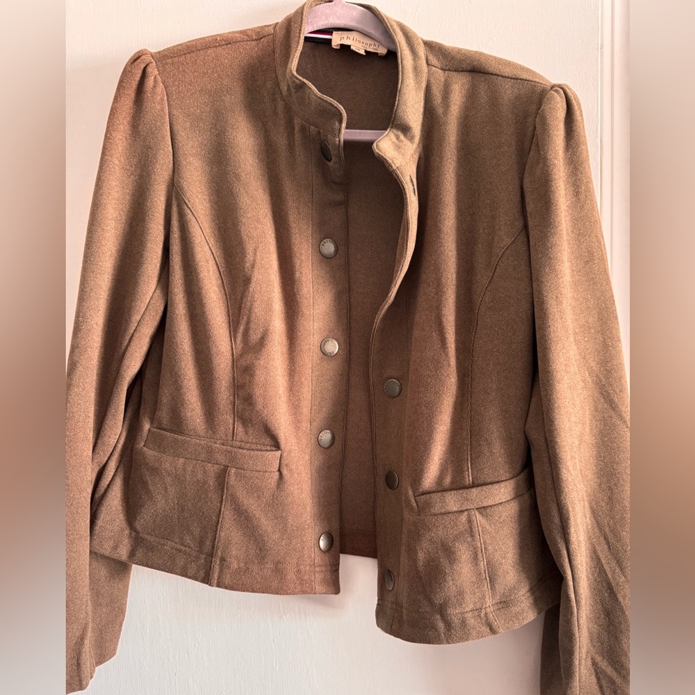 Philosophy Brown Blazer